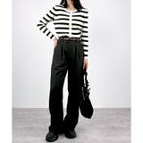 【2025AW新作】ボーダーニットカーディガン | CLOTHY | 詳細画像8