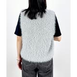 【2025AW新作】パール付きフェザーニットベスト | CLOTHY | 詳細画像13