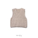 【2025AW新作】パール付きフェザーニットベスト | CLOTHY | 詳細画像16