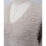 【2025AW新作】パール付きフェザーニットベスト | CLOTHY | 詳細画像21