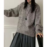 【2025AW新作】ミックスニットチュニック | CLOTHY | 詳細画像14 