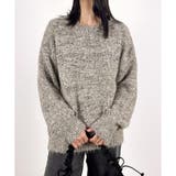 【2025AW新作】ミックスニットチュニック | CLOTHY | 詳細画像2 