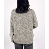 【2025AW新作】ミックスニットチュニック | CLOTHY | 詳細画像5 