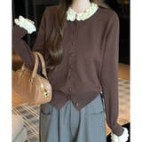 【2025AW新作】配色モチーフニットカーディガン | CLOTHY | 詳細画像28