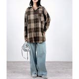 【2025AW新作】起毛チェックビッグシャツジャケット | CLOTHY | 詳細画像10