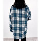 【2025AW新作】起毛チェックビッグシャツジャケット | CLOTHY | 詳細画像4