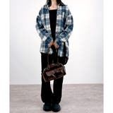 【2025AW新作】起毛チェックビッグシャツジャケット | CLOTHY | 詳細画像5