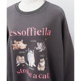 【2025AW新作】ねこプリントスウェットチュニック | CLOTHY | 詳細画像19 