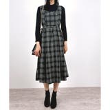 【2025AW新作】インナー付グレンチェックワンピース | CLOTHY | 詳細画像4 