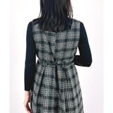 【2025AW新作】インナー付グレンチェックワンピース | CLOTHY | 詳細画像6 