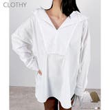 【2025AW新作】スキッパーフード付きシャツ | CLOTHY | 詳細画像1