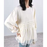 【2025AW新作】チュールレイヤードトップス | CLOTHY | 詳細画像8