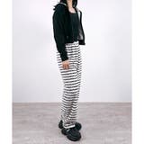 【2025AW新作】パイル地ボーダーパンツ | CLOTHY | 詳細画像15 