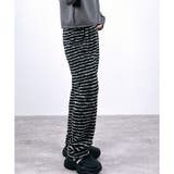 【2025AW新作】パイル地ボーダーパンツ | CLOTHY | 詳細画像3 