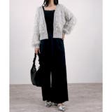 【2025AW新作】パールボタンシャギーニットカーディガン | CLOTHY | 詳細画像10 