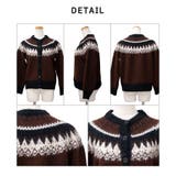 【2025AW新作】ノルディック柄ニットカーディガン | CLOTHY | 詳細画像20