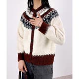 【2025AW新作】ノルディック柄ニットカーディガン | CLOTHY | 詳細画像4