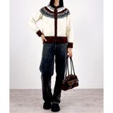 【2025AW新作】ノルディック柄ニットカーディガン | CLOTHY | 詳細画像6