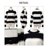 【2025AW新作】ダメージボーダーニットトップス | CLOTHY | 詳細画像20 