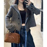 【2025AW新作】セーラーカラー配色リボンカーディガン | CLOTHY | 詳細画像18