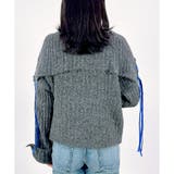 【2025AW新作】セーラーカラー配色リボンカーディガン | CLOTHY | 詳細画像5