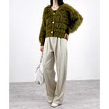 【2025AW新作】フリンジシャギーニットカーディガン | CLOTHY | 詳細画像12