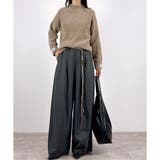 【2025AW新作】カフスラベルハイネックニットトップス | CLOTHY | 詳細画像10 