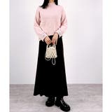 【2025AW新作】カフスラベルハイネックニットトップス | CLOTHY | 詳細画像14 