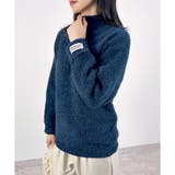 【2025AW新作】カフスラベルハイネックニットトップス | CLOTHY | 詳細画像17 