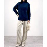 【2025AW新作】カフスラベルハイネックニットトップス | CLOTHY | 詳細画像19 