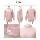 【2025AW新作】カフスラベルハイネックニットトップス | CLOTHY | 詳細画像30 