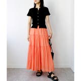 【アウトレット】コットンティアードスカート | CLOTHY | 詳細画像23