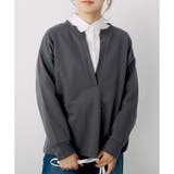 チャコール | 【アウトレット】キーネックトップス | CLOTHY