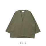 【2025SS新作】リネンタッチノーカラージャケット | CLOTHY | 詳細画像3