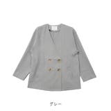 【2025SS新作】ノーカラージャケット | CLOTHY | 詳細画像4 