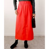 レッド | 【2024AW新作】センタースリットスカート | CLOTHY