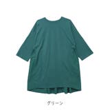 【2025SS新作】7分袖切替チュニック | CLOTHY | 詳細画像3 