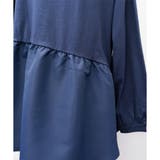 【アウトレット】異素材ドッキングペプラムチュニック | CLOTHY | 詳細画像10 