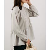 【アウトレット】異素材ドッキングペプラムチュニック | CLOTHY | 詳細画像27 