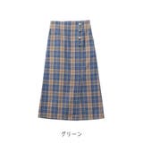 【2025SS新作】チェックナロースカート | CLOTHY | 詳細画像4