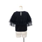 【2026SS新作】半袖チュールフリルカットソー | CLOTHY | 詳細画像16 