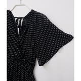 【2026SS新作】ドットカシュクールフレアスリーブワンピ | CLOTHY | 詳細画像19 