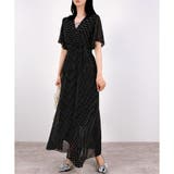 【2026SS新作】ドットカシュクールフレアスリーブワンピ | CLOTHY | 詳細画像7 