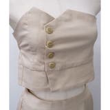 【2026SS新作】2WAYビスチェベルト付きワイドパンツ | CLOTHY | 詳細画像16 