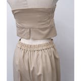 【2026SS新作】2WAYビスチェベルト付きワイドパンツ | CLOTHY | 詳細画像17 