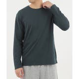 【2026SS新作】メンズ綿混無地ロンＴ | CLOTHY | 詳細画像15 