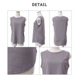 【TC天竺】ラウンドへムタンクトップ | CLOTHY | 詳細画像3 