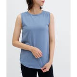 【TC天竺】ラウンドへムタンクトップ | CLOTHY | 詳細画像8 