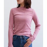 ローズ | 【ワイドリブ】プチハイネックロンT | CLOTHY