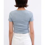 【ワイドリブ】半袖クルーネックシームレスTシャツ | CLOTHY | 詳細画像29